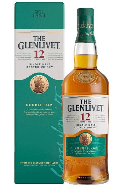 Glenlivet 12 Year Old Single Malt Whisky 1L