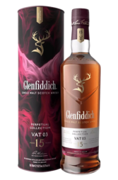 Glenfiddich Perpetual Collection 15 Years Vat 03 Single Malt 700ml Bottle with Gift Box