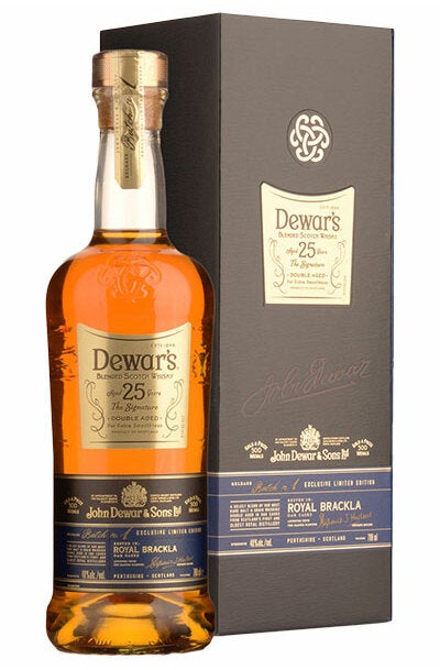 Buy Dewar's 25 Years The Signature 700ml w/Gift Box at the best