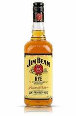 Jim Beam Rye Bottle