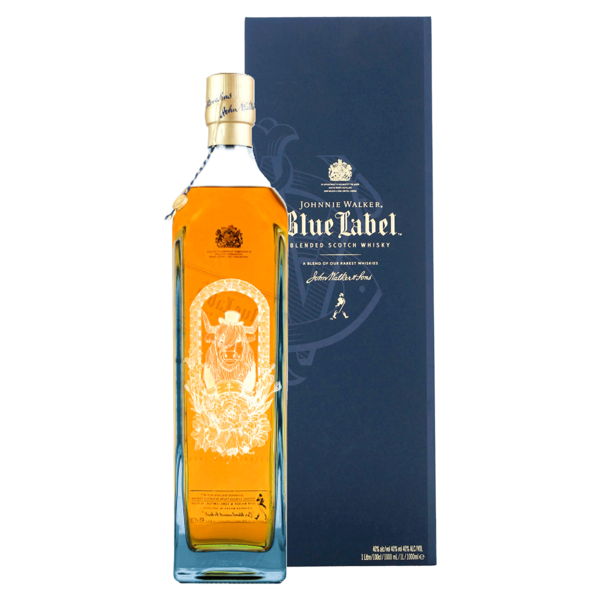 Buy Johnnie Walker Blue Label Zodiac Ox 1L w/ Gift Box at the best