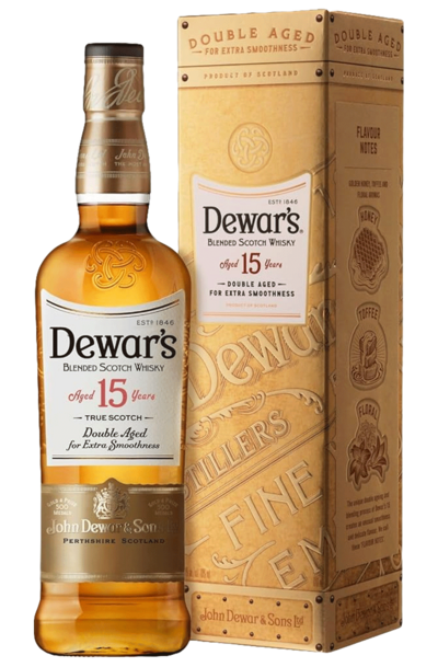 Dewar's 15 Year 1L Bottle with Gift Box