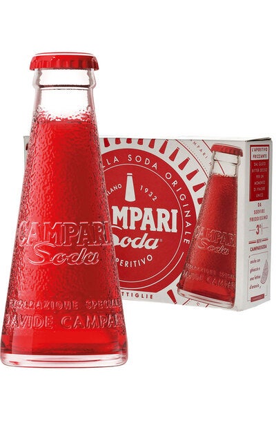 Buy 5 x Campari Soda 98ml Bottle at the best price - Paneco Singapore