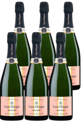 6 x Veuve Clicquot Rose 750ml