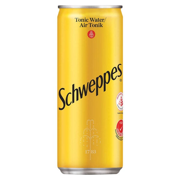 Buy Schweppes Tonic Water Can 320ml at the best price Paneco Singapore