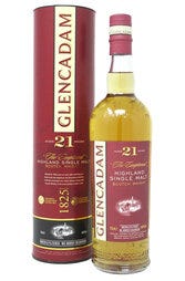 Glencadam 21 Years Single Malt 700ml Bottle with Gift Box
