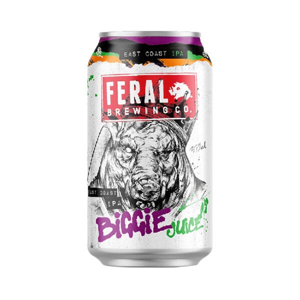 Buy Feral Biggie Juice East Coast IPA Can 375ml at the best price