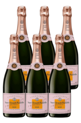 6 x Veuve Clicquot Rose 750ml