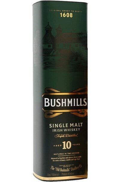 Bushmills Irish Whiskey 10 Year 1L Gift Box only
