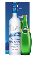 Grey Goose 700ml Bottle with Perrier Cocktail Kit