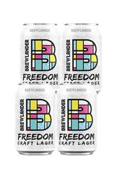 4 x Brewlander Freedom Lager Cans Pack 330ml