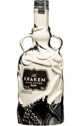 Kraken Black Spiced Limited Edition Ceramic White 700ml Bottle